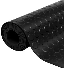 vidaXL Covor anti-alunecare, 1,5x2 m, cauciuc, cu puncte, 3 mm