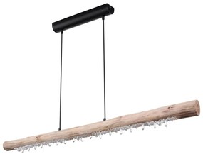 Globo FELICITAS 15354-20-LED, lustru suspendat pe cablu, compatibil cu dimmer, LED/25W/230V, bej