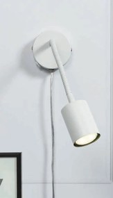 Aplica cu spot design nordic Explore flex alba