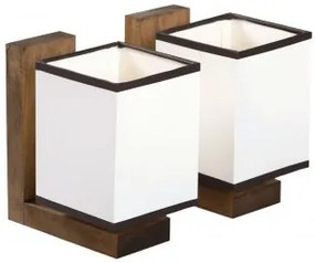 Aplica rustica 2 becuri E14 Bendis EL0039151 Erste