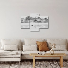 Tablou - Lac japonez (90x60 cm)