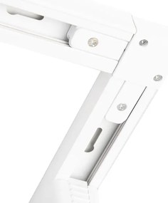 Sistem de șine modern cu 5 spoturi monofazate alb - Jeany