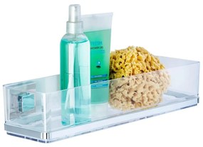 WENKO 22685100-Poliță VACUUM-LOC QUADRO ED 38,5x14,5 cm argintiu/lucios. crom