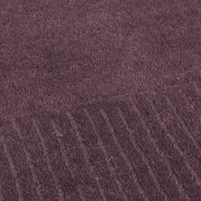 Covor violet handmade din lână 120x170 cm Border – Flair Rugs