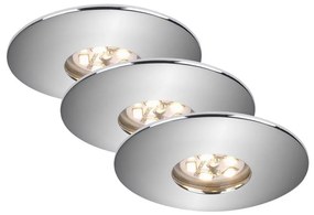 SET 3x corp de iluminat LED pentru baie ATTACH LED/1,8W/230V IP44 Briloner 7240-038