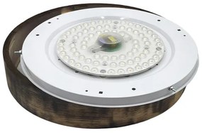 Brilagi - Plafonieră LED CARVALHO SMOKEY 36W/230V, stejar, Ø 47,5 cm