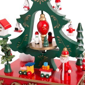 Figurină muzicală din lemn (înălțime 24 cm) Christmas Tree – Casa Selección