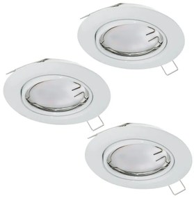 Eglo 94406 - SET 3x Corp de iluminat LED tavan fals PENETO 3xGU10-LED/5W/230V