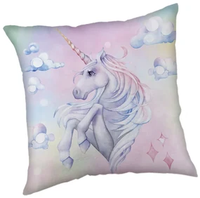 Unicorn Rainbow pernă decorativă 40x40 cm