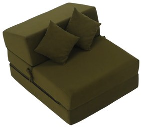 Scaun pliant/saltea PELOS, verde