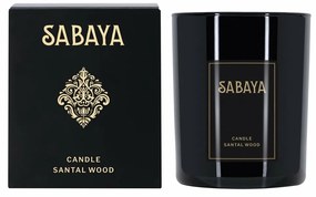 Sabaya Lumânare de soia lemn de santal, 175 g