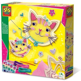 Set creativ- Broderie pe tul