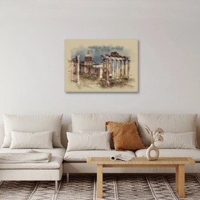Tablou - Forumul Roman, Roma, Italia (70x50 cm)