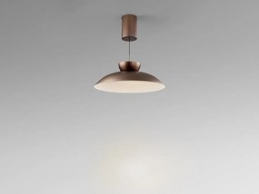 Lustra/ Pendul LED design modern Ion bronz 48cm