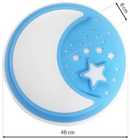 Plafonieră copii LED NOTTE LED/40W/230V