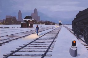 Ilustrație Toronto Rail Lands, Dave Rheaume Artist