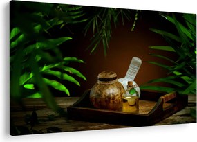 Tablou cu obiectele spa (90x60 cm)