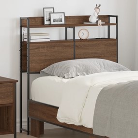 vidaXL Tăblie de depozitare Stejar brun 80 cm Lemn compozit