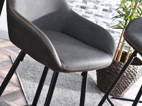 Scaun Helena (grafit + negru). 1110697