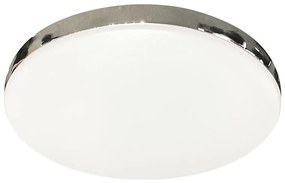 Plafonieră LED MAYA, 10W/230V, Ø 26 cm, crom lucios