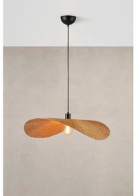 Lustră pe cablu Markslöjd 108677 RAYO 1xE27/40W/230V bej/bambus