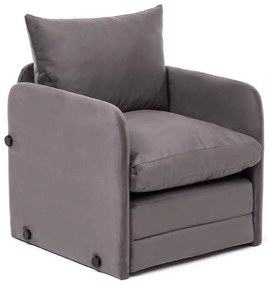 Fotoliu extensibil Sagoretti (gri). Promo -23%. 1107045