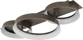Plafoniera LED metal maro cafeniu SYRAKUS