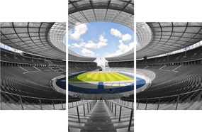 Tablou - stadionul de fodbal (90x60 cm)