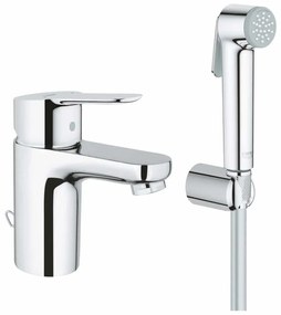 Set baterie lavoar cu dus igienic Grohe BauEdge Hygienica S