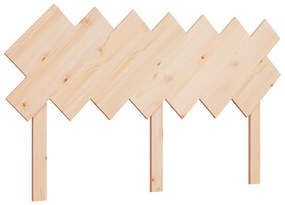 Tablie de pat, 151,5x3x81 cm, lemn masiv de pin Maro, 151.5 x 3 x 81 cm, 1