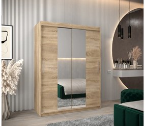 Dulap de haine 150 cm Toki 1 (stejar sonoma + stejar sonoma). 1064914