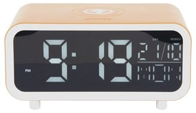 Ceas deșteptător cu încărcător wireless Chunky LED – Karlsson