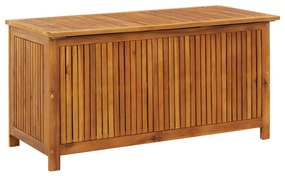 316678 vidaXL Ladă de depozitare grădină, 113x50x58 cm, lemn masiv de acacia