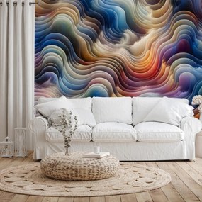 Fototapet - Unduiri colorate (147x102 cm)