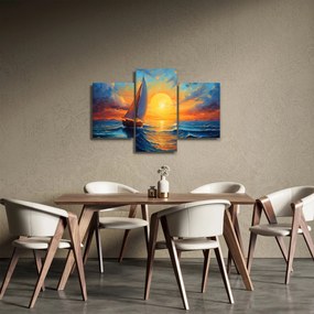 Tablou - Sailboats (90x60 cm)