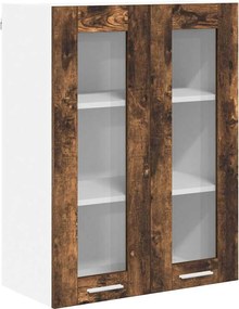 vidaXL Dulap suspendat Stejar fumuriu 60 x 31 x 80 cm Lemn compozit
