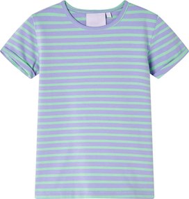 vidaXL Tricou pentru copii, verde mentă aprins, 128