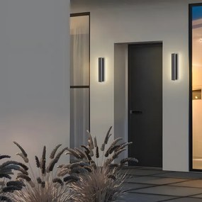 Brilagi - Aplică de perete pentru exterior LINEAR LED/8W/230V 4000K IP65 antracit