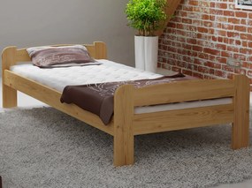 Pat Ania 90x200 cu saltea Bonell cu somieră