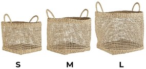 IB Laursen Cos de depozitare patratos cu manere - diverse dimensiuni Marime: M