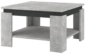 Măsuță de cafea OLAF gri beton/antracit