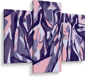 Tablou - Abstract, femei (90x60 cm)