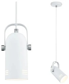 Paulmann 79767 - Pendul LED LAVEA 1xE27/8W, 230V, alb