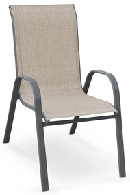 Scaun de gradina Mosler, gri