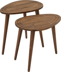 Set de măsuțe Sweet Walnut, 2 buc.