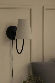 Markslöjd 108907 - Lampă de perete AMAR 1xE14/40W/230V in/negru