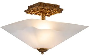 Flambeau STAR-F-S-DG - Plafonieră STAR, 2xE27/40W/230V, finisaj cupru