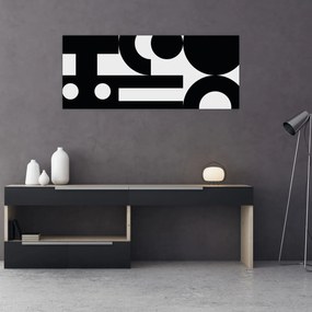 Tablou - Abstracție geometrică N⁰3 (120x50 cm)