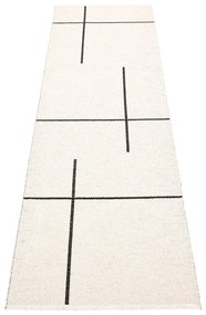 Covor tip traversă pentru interior și exterior negru 70x270 cm Fred Black – Pappelina