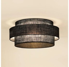 Plafonieră Brilagi SPACE YUTE LED/12W/230V d. 50 cm negru